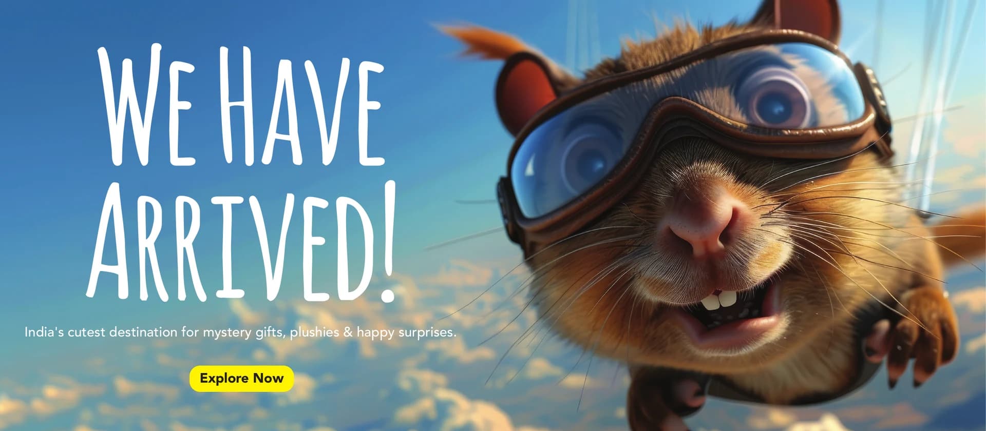 We Have Arrived - India's cutest destination for mystery gifts, plushies and happy surprises