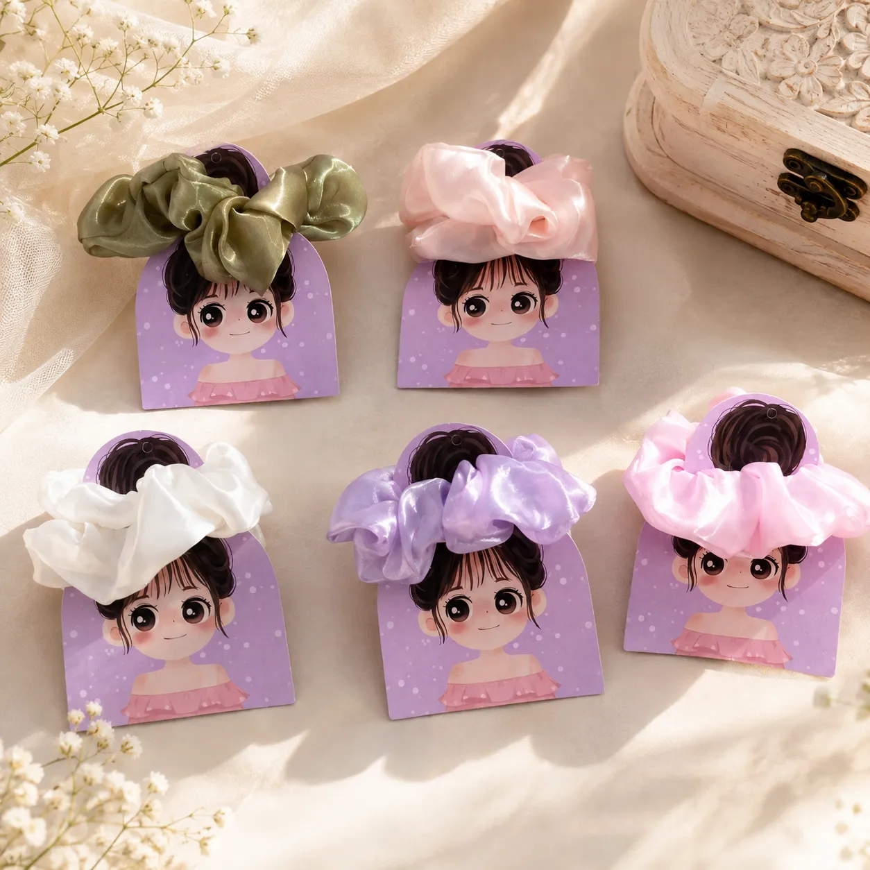 Twinkle Puff Scrunchie