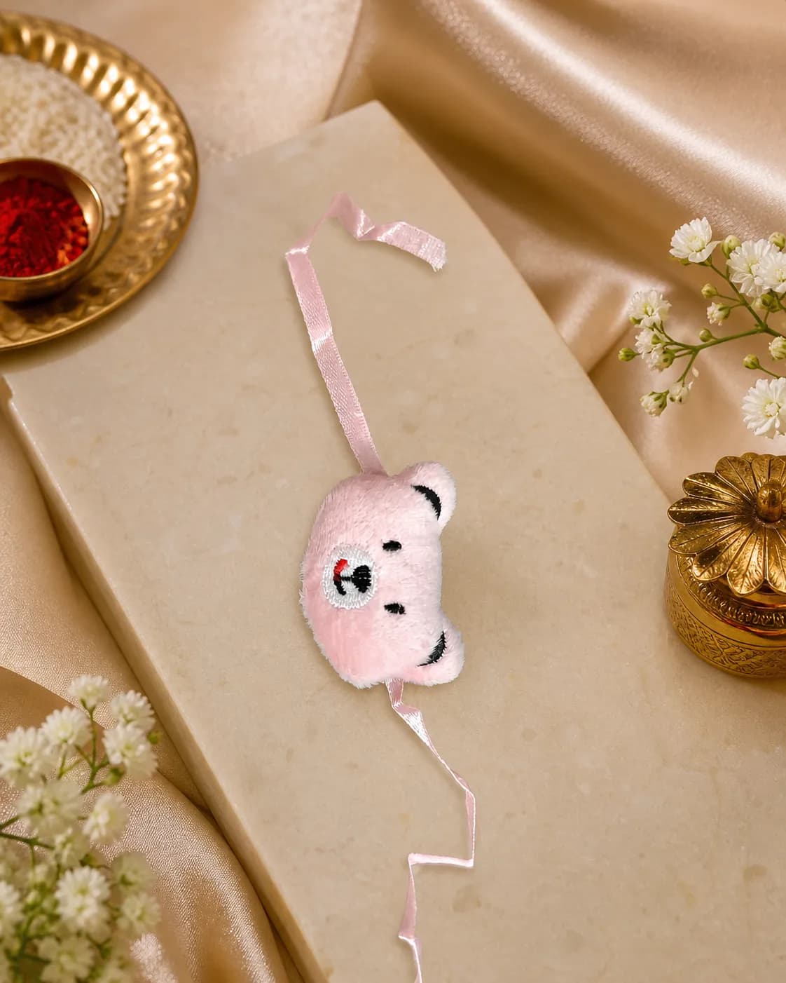 Pink Teddy Kids’ Rakhi